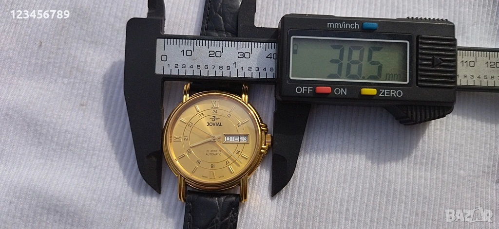 JOVIAL automatic , отлично работещ, коректно сменя дата и ден,всичко си работи, снимка 1