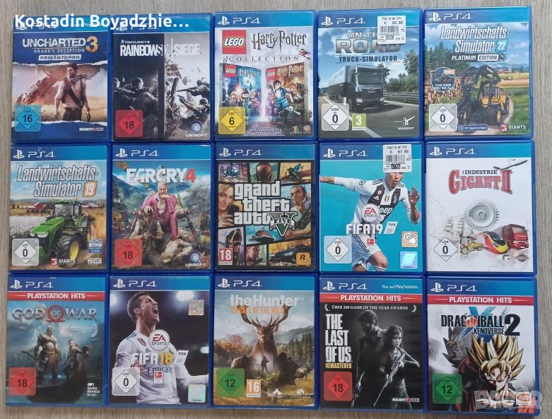 Игри за PS4, снимка 1