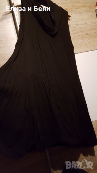 миди - средна дължина рокля макси размер ХХЛ камбана, снимка 1