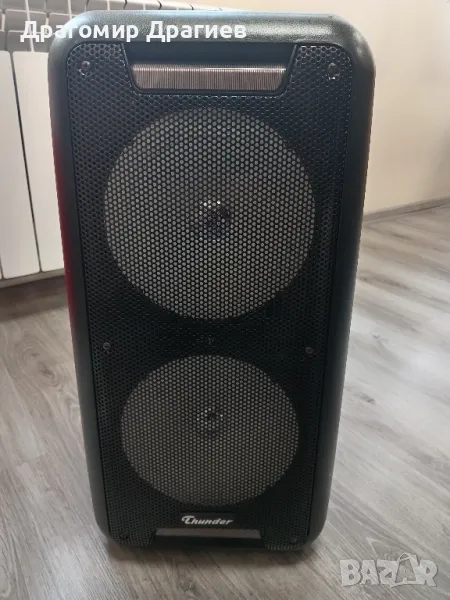 THUNDER THS-B821 - 2 x 8" двулентова тонколона в гаранция, снимка 1