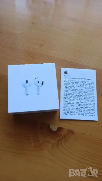 *Неразопакован* AirPods 4 (+1 година гаранция), снимка 1