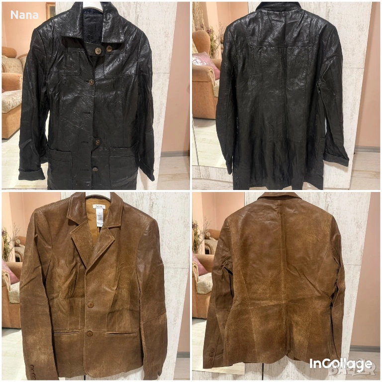 ДВЕТЕ ЗА 10€ Дамски палта от естествена кожа, снимка 1