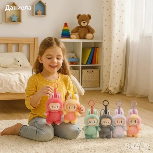 Labubu плюшена играчка , снимка 1