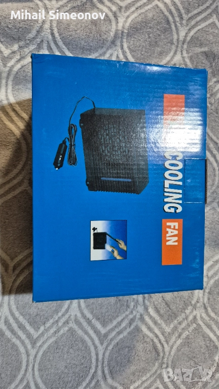 Вентилатор на 12 V / Вентилатор с охладителна функция за автомобил , Air cooler for cars, снимка 1