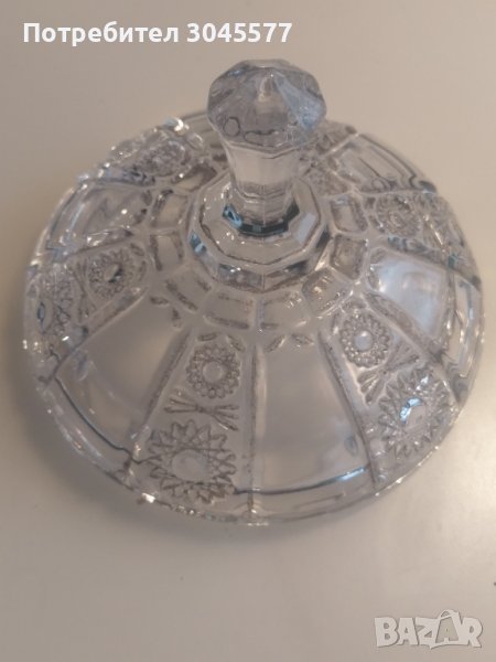 Капак кристален диаметър 9,3-9,5 см, снимка 1