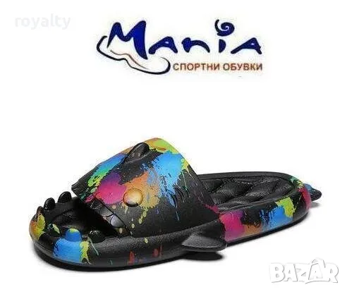 Дамски чехли във формата на акула Различни цветове , снимка 1