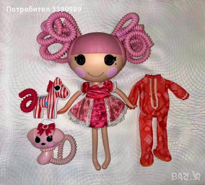 Голяма кукла Лалалупси за прически С резервна дрешка и аксесоари Lalaloopsy 38лв., снимка 1