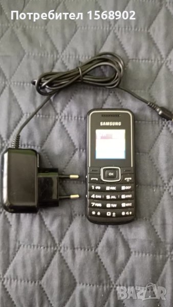 Samsung GT-E1050 БГ меню, батерия и зарядно , снимка 1