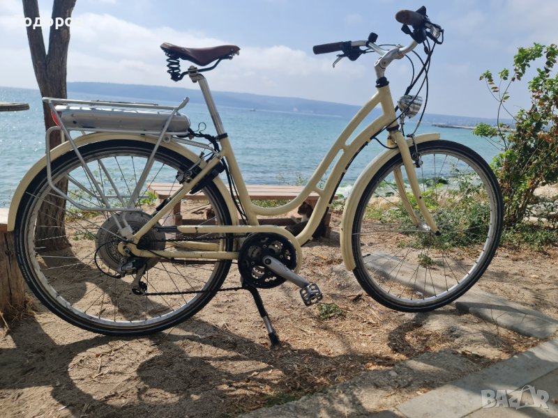 ПРОМОЦИЯ!Оригинален швейцарски електрически велосипед с ретро дизайн и  канадско задвижване от Bionx, снимка 1