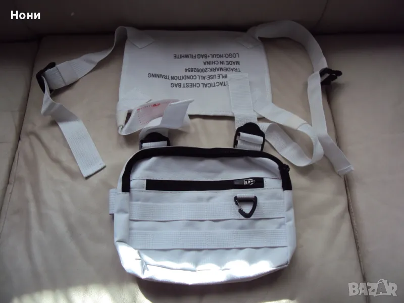 Чанта спортна, която се закопчава на гърба, снимка 1