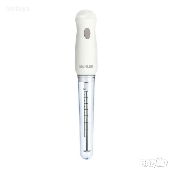 Фрапе миксер ръчен MUHLER FMX-252, 25W, 80 мл., Бял, снимка 1