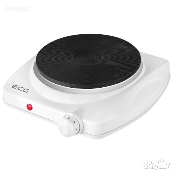 Електрически котлон ECG EV 1512 White, 1500W, Бял, снимка 1