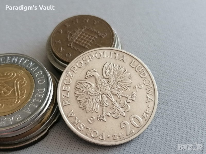 Mонета - Полша - 20 злоти | 1976г., снимка 1