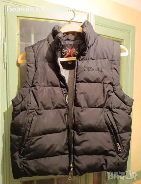 Дамски черен елек на Star City , снимка 1