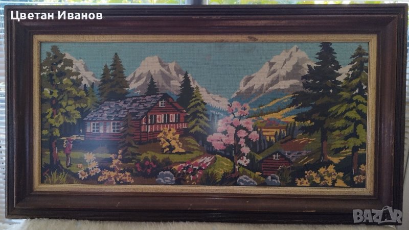 Голям гоблен с размери 130/70, снимка 1