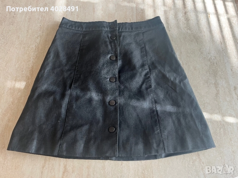 Кожена пола H&M, снимка 1