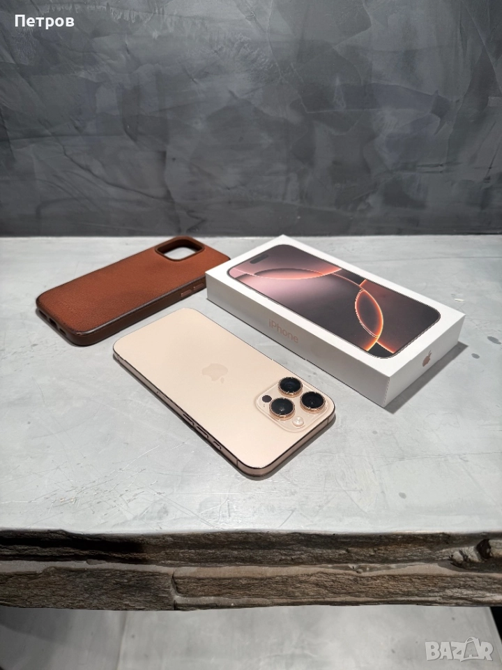 КАТО НОВ Iphone 16 Pro Max + гаранция, снимка 1