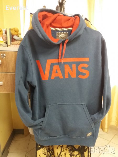 VANS Oversized  худи, суитчър тъмносин- М/ L размер, снимка 1