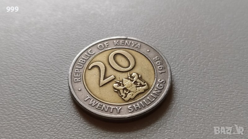 20 шилинга 1998 Кения, снимка 1