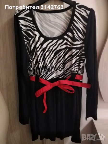 Туника от меко трико(памук, еластан). , снимка 1