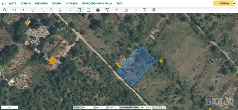 Парцел Асеновград Параколово, 1172кв.м., снимка 1