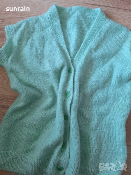 зелена жилетка, снимка 1