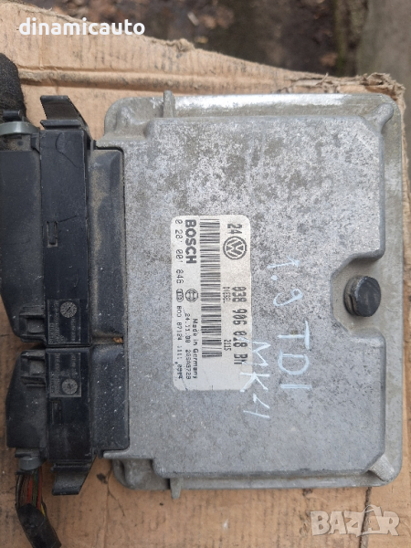 Компютър двигател за VW Golf 4 1.9tdi 110к.с. 0 281 001 846, снимка 1