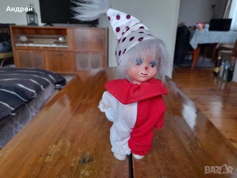 Стара кукла,клоун #9, снимка 1