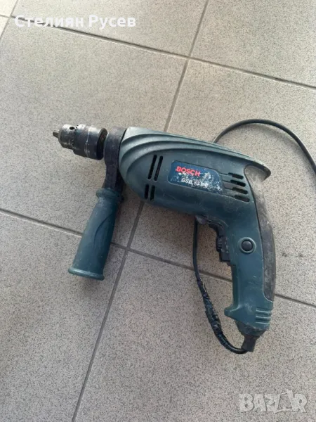 bosch gsb  Бормашина / дрелка -цена 35лв                             smr - 1200 вата  - здрав патрон, снимка 1