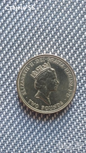 Монета Британски 2 паунда, снимка 1
