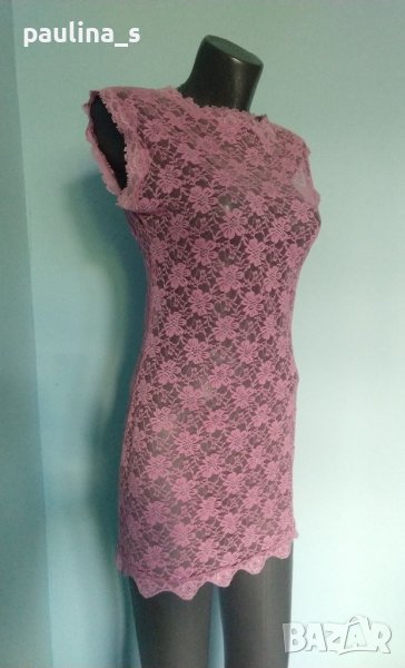 Уникална рокля от еластична дантела "Hunkenmuller"®, снимка 1