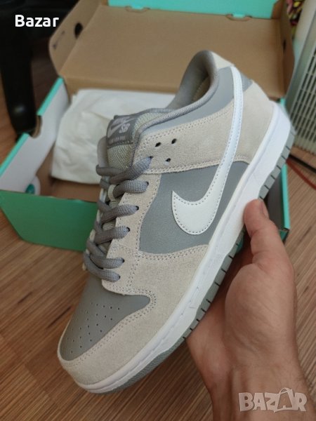 Nike SB Dunk Grey Wolf Нови Оригинални Мъжки Обувки Кецове Маратонки Размер 43 Номер 27.5см , снимка 1