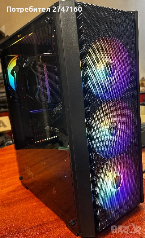 Геймърски компютър, full hd, Intel i7, rtx 3070, 16gb, снимка 1