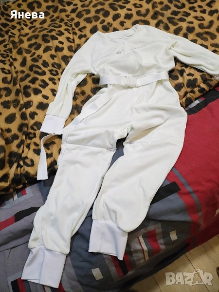 Дамскиспортен плюшен гащеризон, снимка 1