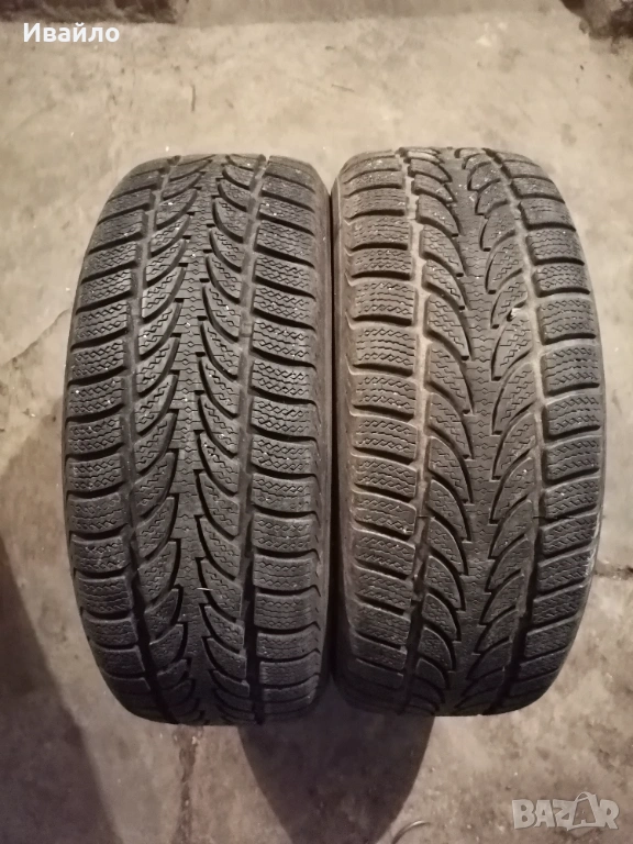 Продавам 2 броя зимни гуми 205.55.16 на 1 сезон дот 2019 Nokian , снимка 1