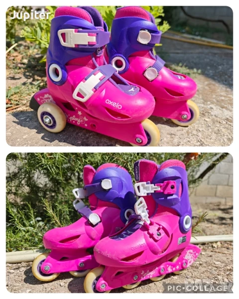 Детски ролери Oxelo play 3 размер 26-28 и 32-34, снимка 1