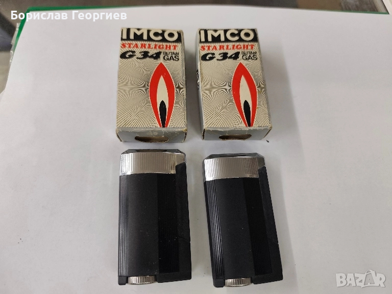 Нова запалка imco starlight g34 1979 г два броя, снимка 1