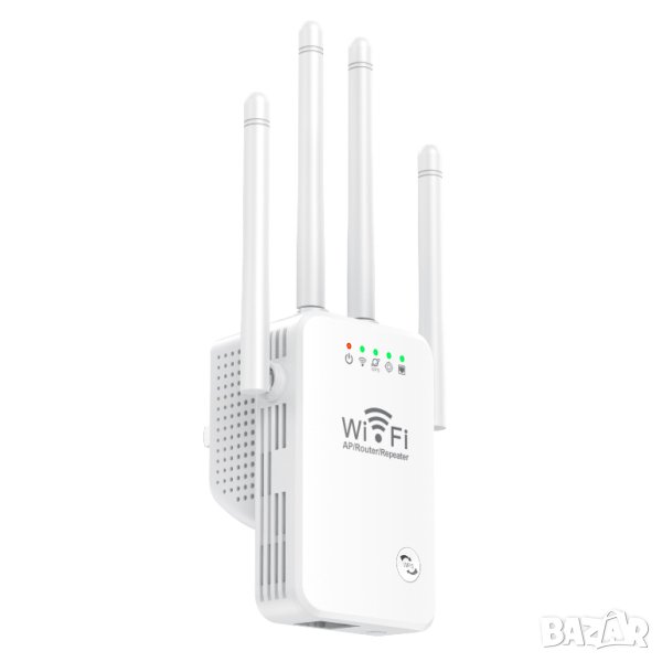 Мощен Wi-Fi повторител - REPEATER с четири антени в Рутери в гр. София -  ID40686046 — Bazar.bg