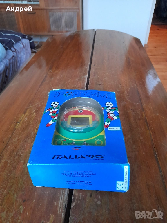 Стара електронна игра Italia 1990, снимка 1