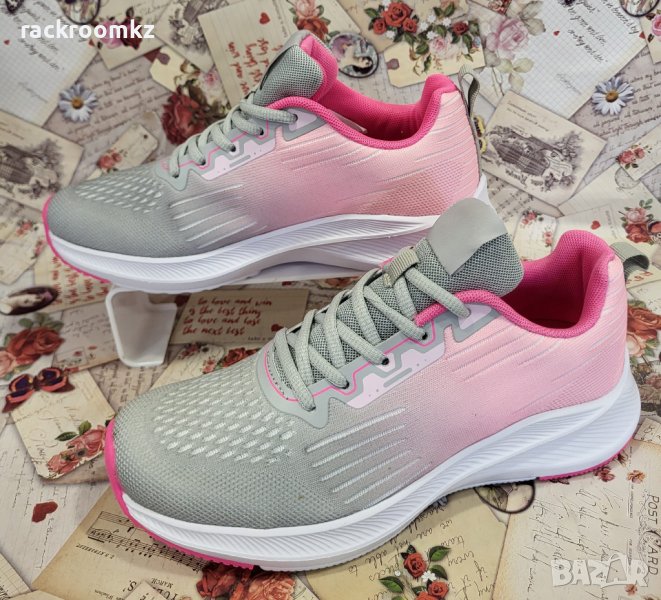 Спортни маратонки от дишаща материя и гъвкави стелки модел: BL273-1 pink, снимка 1