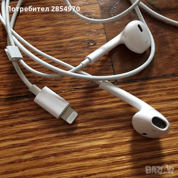 Apple EarPods с Lighting connector Оригинални Слушалки от iPhone, снимка 1