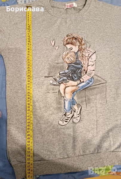 Дамска блуза с щампа, снимка 1