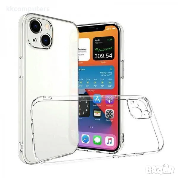 Калъф силикон 100% 2mm прозрачен за IPHONE 13 Pro Max Баркод : 3131708, снимка 1