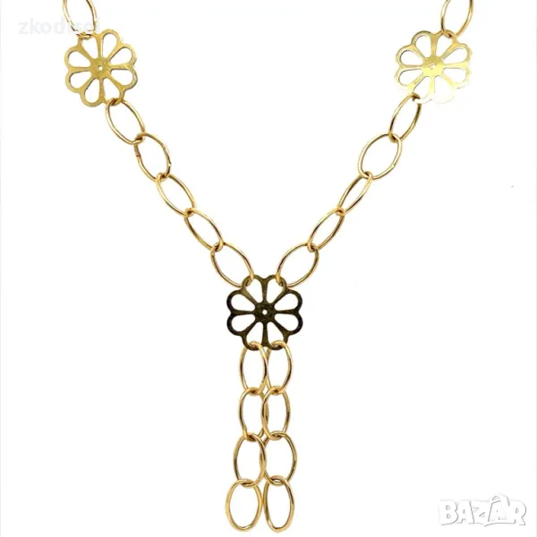 Златен синджир 6,36гр. 50см. 14кр. проба:585 модел:27050-5, снимка 1