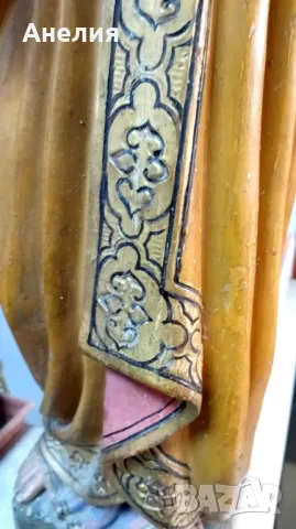 Фигура на светец с височина 76 см, снимка 7 - Декорация за дома - 50368149