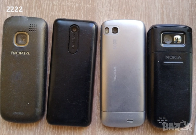 Стари телефони Нокия 6 броя, снимка 3 - Nokia - 48483525