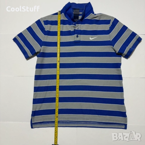 Nike Мъжка Спортна Поло Тениска Размер L, снимка 2 - Тениски - 52422611
