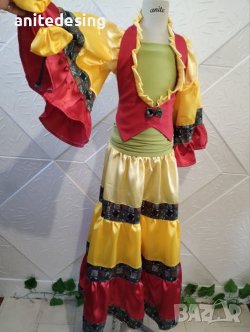 Детски ромски костюм, снимка 15 - Детски рокли и поли - 39638225