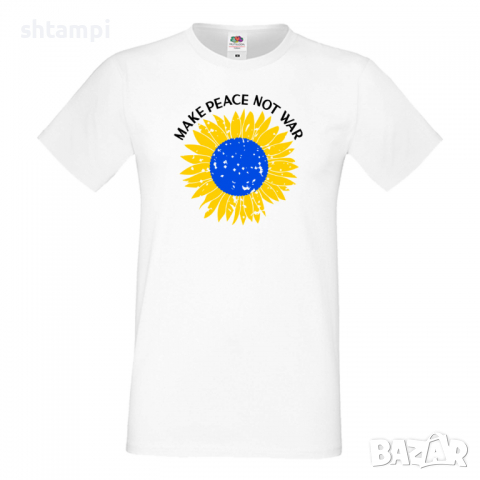 Мъжка тениска MAKE PEACE NOT WAR,спасете Украйна, спрете войната,, снимка 10 - Тениски - 36123918