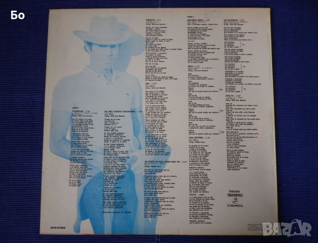 грамофонни плочи Julio Iglesias, снимка 7 - Грамофонни плочи - 41393371